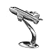 Preppy Boys Metal Finish Aeroplane Decoration