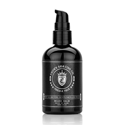 Crown Shaving Co. Beard Balm This Light Beard Balm When Rubbed Into the Beard Area Will Help Soften, Ad Slight Sheen and Freshen up Facial Hair.
