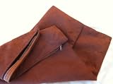 58"X50 XXXLarge Jumbo Suede Brown Pet Dog Bed zipper Cover - Replacement cover only