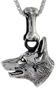 Sterling Silver German Shepherd Dog Charm ©.