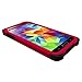 Trident Kraken AMS Series Case for Samsung Galaxy S5 - Retail Packaging - Red