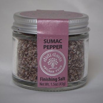 Salt Traders Sumac Pepper Flavor, Gourmet Infused Sea Salt - 1.5 oz Net Wt.