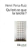 Qu'est-ce que la laïcité ?