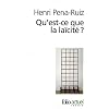 Qu'est-ce que la la�cit� ?