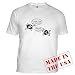 Atoms & Electrons Fitted T-Shirt