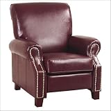 Indoor Furnitures item: Office Star TRX740 TRADITIONAL OX BLOOD RECLINER