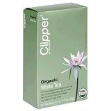 Clipper of England Organic White Tea, Tea Bags, 20-Count Boxes (Pack of 6)