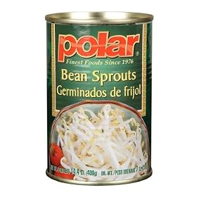 12 Can Case of 14.4 oz. Bean Sprouts