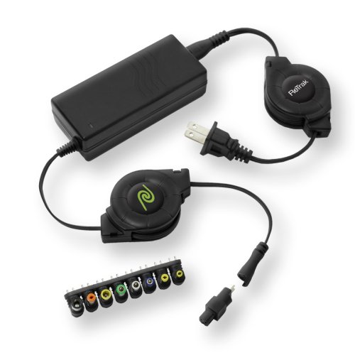 ReTrak Retractable Infinite Notebook Charger (ETCHGNBW)