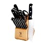 J.A. Henckels Black Fine Edge Pro 13-pc. Block Knife Set