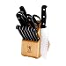 Kitchen & Housewares : J.A. Henckels Black Fine Edge Pro 13-pc. Block Knife Set