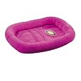 Slumber Pet Velvet Terry Crate Dog Bed, X-Small, Fuchsia
