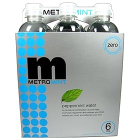 Metromint Metro Mint Peppermint Water 6 pack (16.9 oz) Bottles