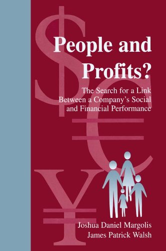 People and Profits?: The Search for A Link Between A Company's Social and Financial Performance (Series in Organization and Management)
