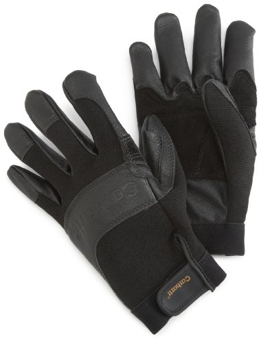 Carhartt Men's Leather Utility Glove,Black,Large Regular