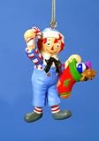 Raggedy Andy Holding Stocking With Toys Christmas Ornament