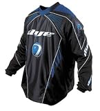 Dye C6 Men's Paintball Jersey - Black / Blue
