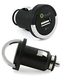 Muvit Mini Auto-Ladeadapter f&uuml;r Apple iPad/iPhone/iPod und USB-Ger&auml;te
