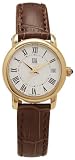 ESQ SWISS Women's Filmore Brown Crocodile Grained Leather Strap Watch #07101023