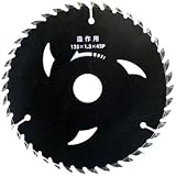 iwood 建工快速 BLACK 造作用チップソー 両側面研磨 直径125mm 004561