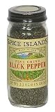 Spice Islands Ground Black Pepper, Fine, 2.3-Ounce Container (Pack of 5)