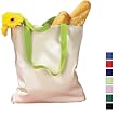 Big Accessories - Canvas Tote With Contrasting Handles (BE010)