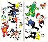 The Wiggles - Peel & Stick - 24 Wall Stickers / Decals
