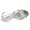 Touch Ups Women's Ashlyn Sandal,Silver,5.5 M