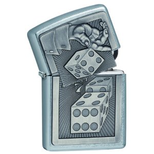 Zippo Surprise! Lucky 7 Street Chrome #207BS.B230