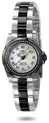 Invicta Wildflower 4787 Swiss Quartz Diamond White MOP Dial Women's Watch
