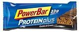 PowerBar ProteinPlus High Protein Bar, Cookies & Cream, 2.75-Ounce Bars (Pack of 12)