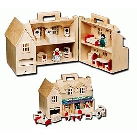Melissa and Doug Fold and Go Dollhouse by Melissa & Doug