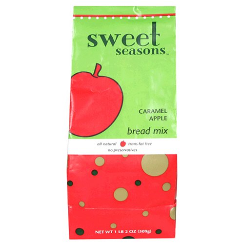 Sweet Seasons Caramel Apple Bread Mix , 18-Ounce Package (Pack of 6) by Lollipop Tree