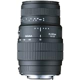 Sigma 70-300mm f/4-5.6 DG Macro Telephoto Zoom Lens for Nikon SLR Cameras Sigma 70-300mm f/4-5.6 DG Macro Telephoto Zoom Lens for Nikon SLR Cameras