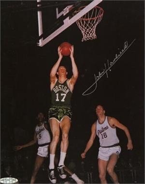 John Havlicek Autographed/Hand Signed 8x10 Photo (Boston Celtics) (UDA)