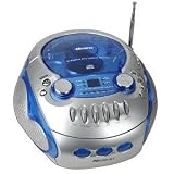 Buy Blue Memorex MP3226 CD Player with AM FM Stereo and Cassette Recorder by Memorex