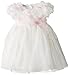 Blueberi Boulevard Baby Girls' Short Sleeve Dress with Mesh Skirt