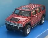 Hummer H2 in Bordeaux Scale 1:72