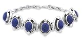 Lapis lazuli bracelet, 'Majestic Blue' 0.6 W 7.9 L