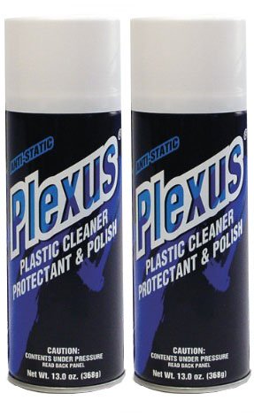 (2 pack) 13 oz Can Vega Plexus Spray Plastic Cleaner Protectant Polish - Frontiercycle (Free U.S. Shipping)