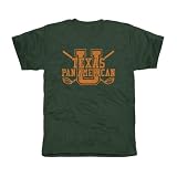 NCAA Texas Pan American Broncos Crossed Sticks Tri-Blend T-Shirt - Green