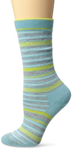 Darn Tough Vermont Women's Merino Wool Stripes Crew Light Cushion Hiking Socks