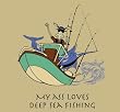 My Ass Loves Deep Sea Fishing Sand T-Shirt