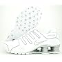 Women Nike Shox NZ White / White / Metallic Silver 309206-112