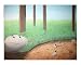 Mallard Meeting Animals Giclee Poster Print by Cedric Colond, 10x8