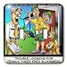 Londons Times Funny Music Cartoons - Trouble Brewing At Census Bureau - Light Switch Covers - double toggle switch