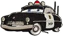 Disney PIXAR Cars Movie - '49 Mercury Sheriff Cop Patch