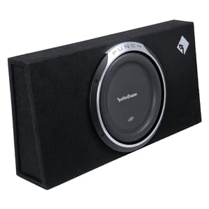 Rockford Fosgate Punch P3L-S12 Shallow Single P3S 12-Inch Pre-Loaded Enclosure