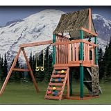 Real Tree Huntsman Wooden Swing Set