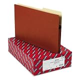 1in Expansion Drop Front Pocket, 2/5 Tab, Redrope, Legal, MLA/Red, 25/bx